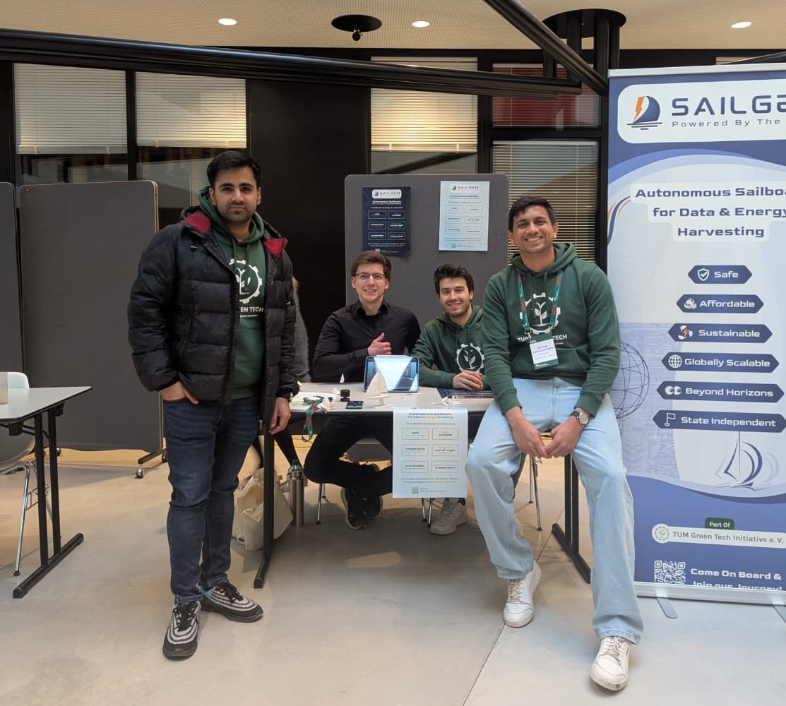 SAILGEN Team Booth
